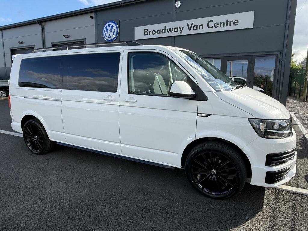 Volkswagen Transporter Shuttle 2.0 Tdi S Minibus Double Cab Lwb White #2