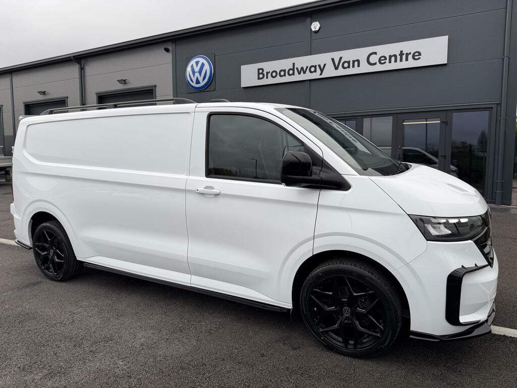 Volkswagen Transporter 2.0 Tdi T7 110 6 Speed Commerce Panel Van Dies White #2