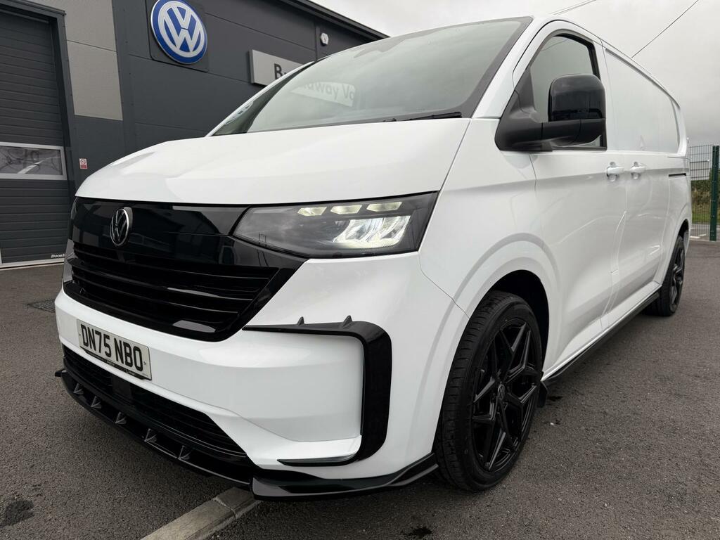 Volkswagen Transporter 2.0 Tdi T7 110 6 Speed Commerce Panel Van Dies White #6