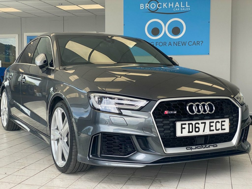 Audi RS3 Saloon Grey