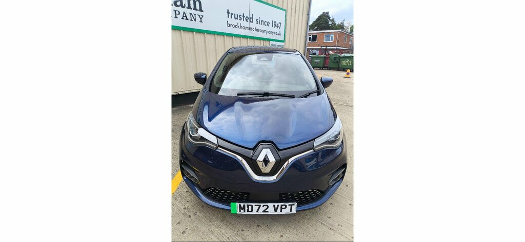 Renault Zoe R135 Ev50 52Kwh Gt Line Blue #2