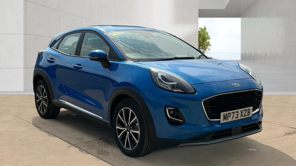 Ford Puma 1.0 Titanium Mhev Blue #2