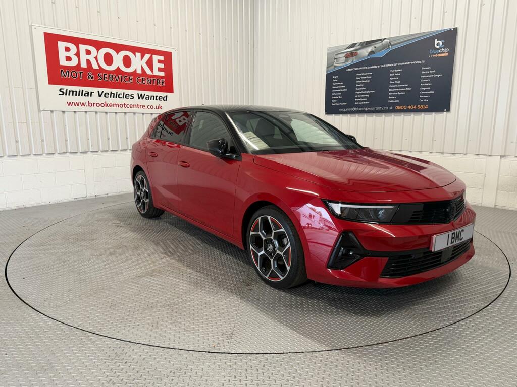 Vauxhall Astra 1.2 Turbo Gs Euro 6 Ss Red