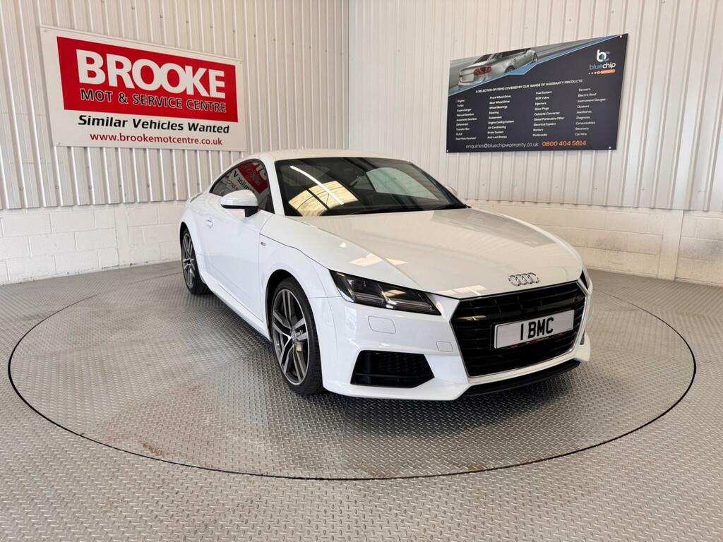 Audi TT 1.8 Tfsi S Line Euro 6 Ss White
