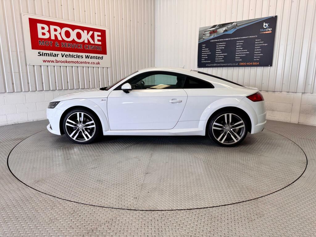 Audi TT 1.8 Tfsi S Line Euro 6 Ss White #5