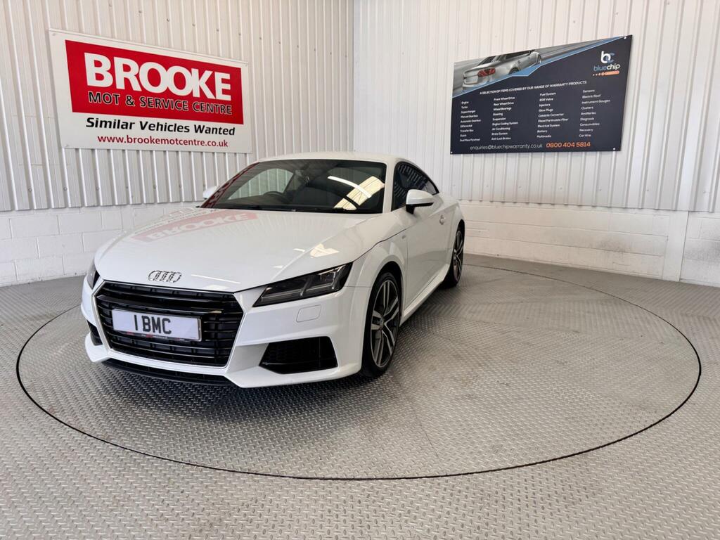Audi TT 1.8 Tfsi S Line Euro 6 Ss White #3