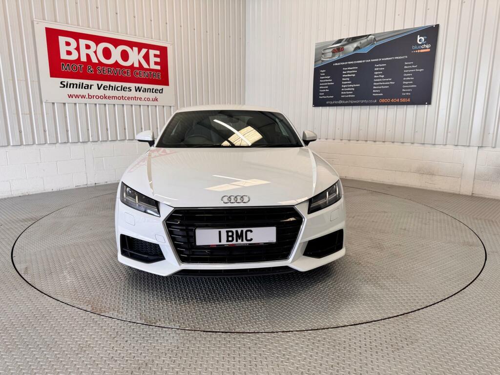 Audi TT 1.8 Tfsi S Line Euro 6 Ss White #2