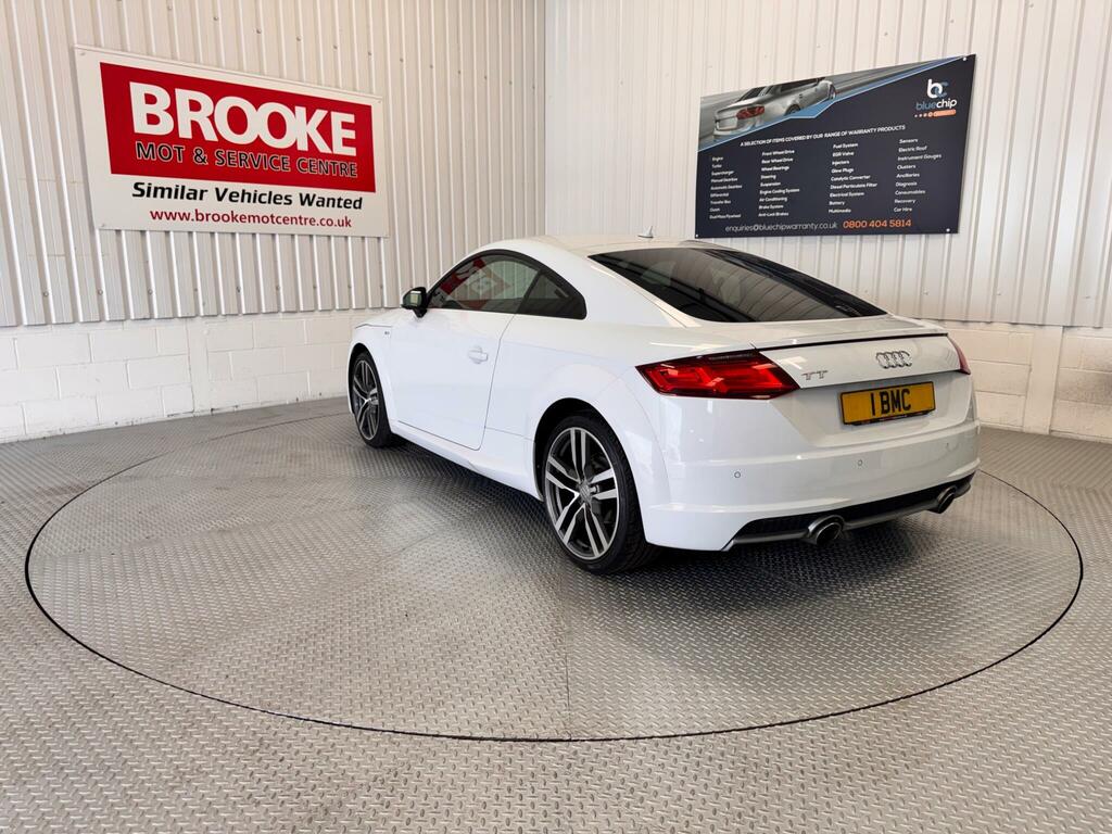 Audi TT 1.8 Tfsi S Line Euro 6 Ss White #6