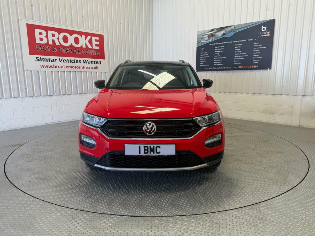 Volkswagen T-Roc 1.5 Tsi Evo Design Euro 6 Ss Red #4