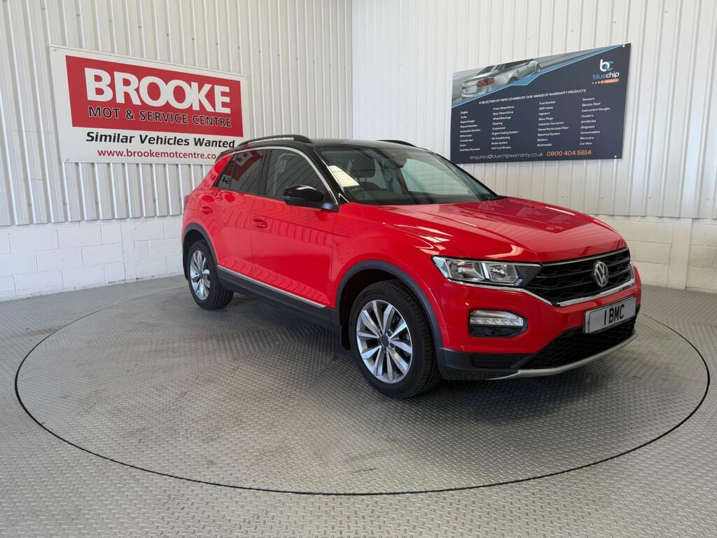 Volkswagen T-Roc 1.5 Tsi Evo Design Euro 6 Ss Red