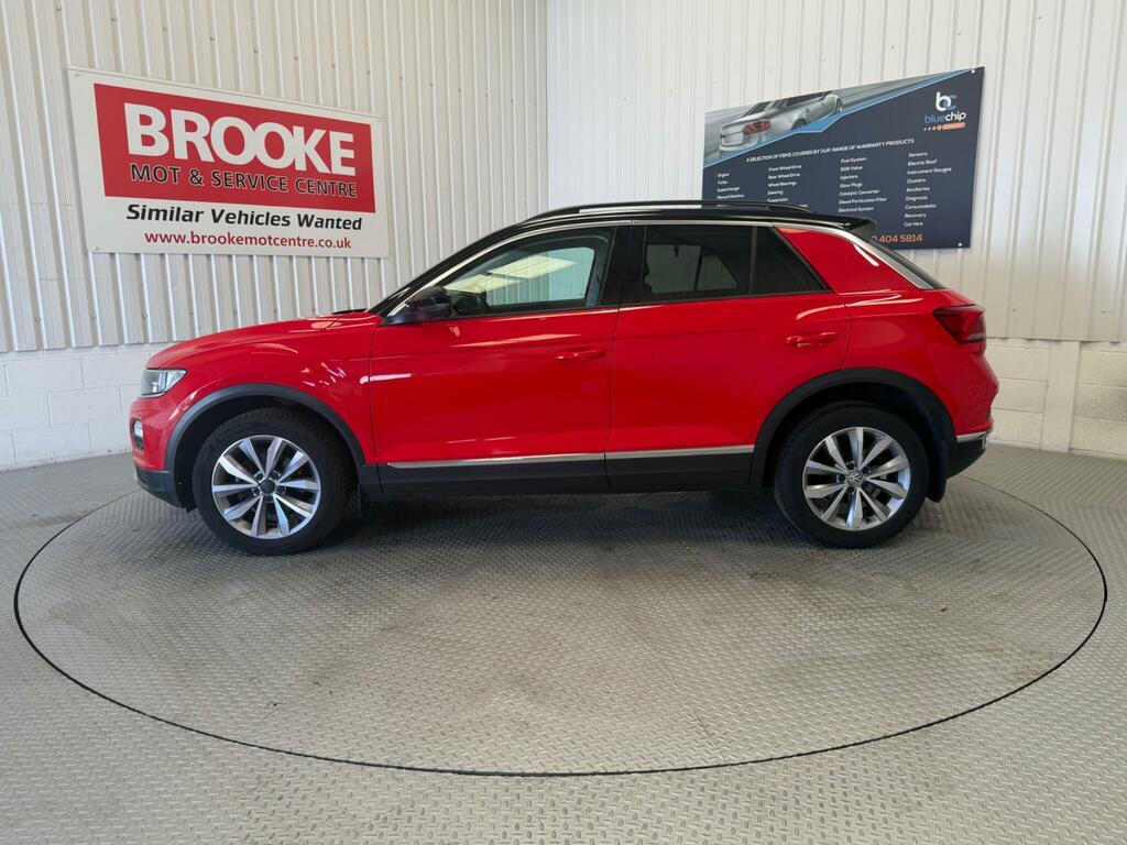 Volkswagen T-Roc 1.5 Tsi Evo Design Euro 6 Ss Red #6