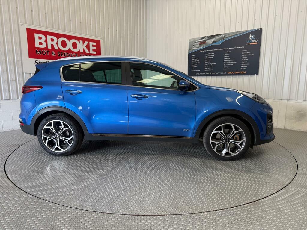 Kia Sportage 1.6 T-gdi Gt-line S Dct Awd Euro 6 Ss Blue #4