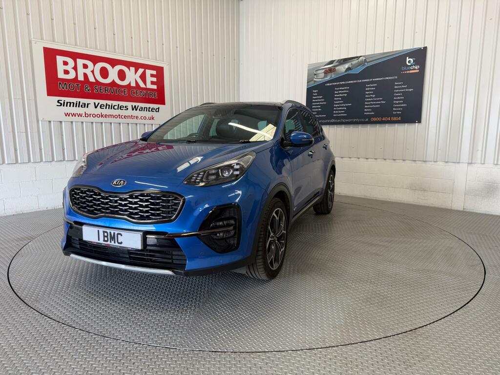 Kia Sportage 1.6 T-gdi Gt-line S Dct Awd Euro 6 Ss Blue #3