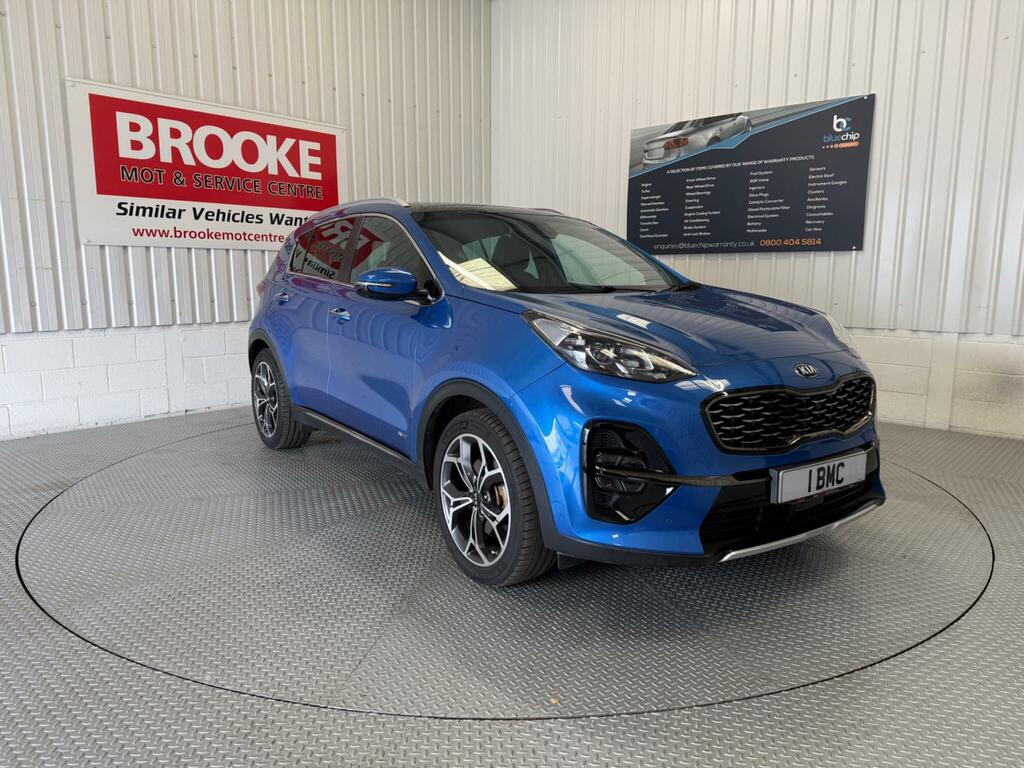 Kia Sportage 1.6 T-gdi Gt-line S Dct Awd Euro 6 Ss Blue