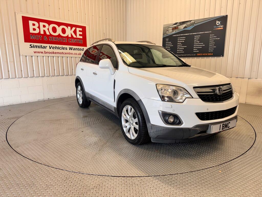 Vauxhall Antara 2.2 Cdti Se 4Wd Euro 5 Ss Snav White