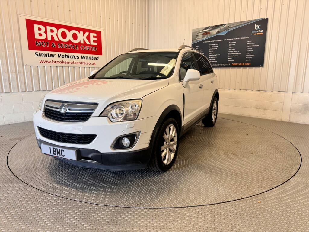 Vauxhall Antara 2.2 Cdti Se 4Wd Euro 5 Ss Snav White #3