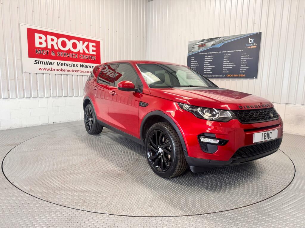 Land Rover Discovery Sport 2.0 Td4 Hse Luxury 4Wd Euro 6 Ss Red