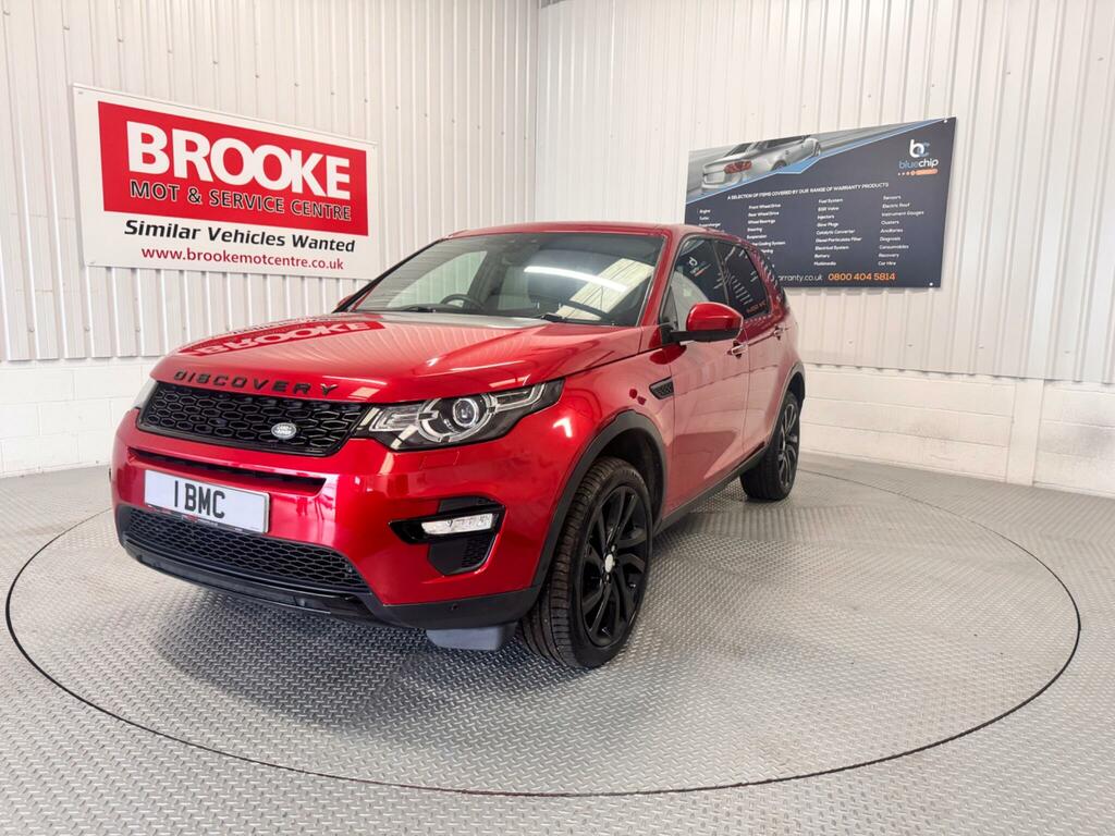 Land Rover Discovery Sport 2.0 Td4 Hse Luxury 4Wd Euro 6 Ss Red #2