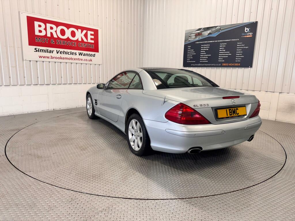 Mercedes-Benz SL Class 5.0 Sl500 Silver #5