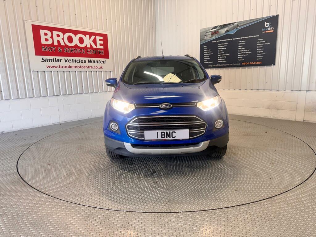Ford Ecosport 1.5 Tdci Titanium 2Wd Euro 6 Blue #2