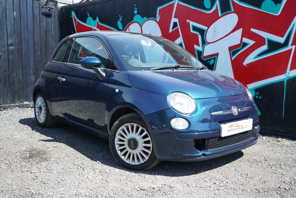 Fiat 500 1.2 Lounge Hatchback Euro 4 69 Blue
