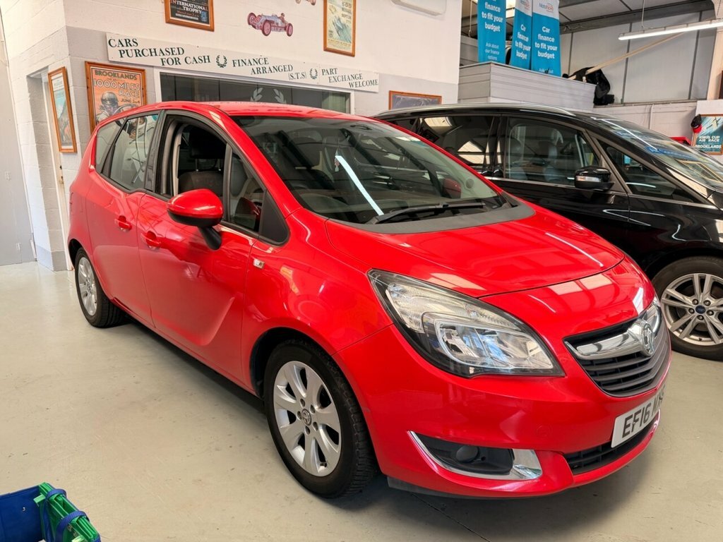Vauxhall Meriva 1.4L Life Red
