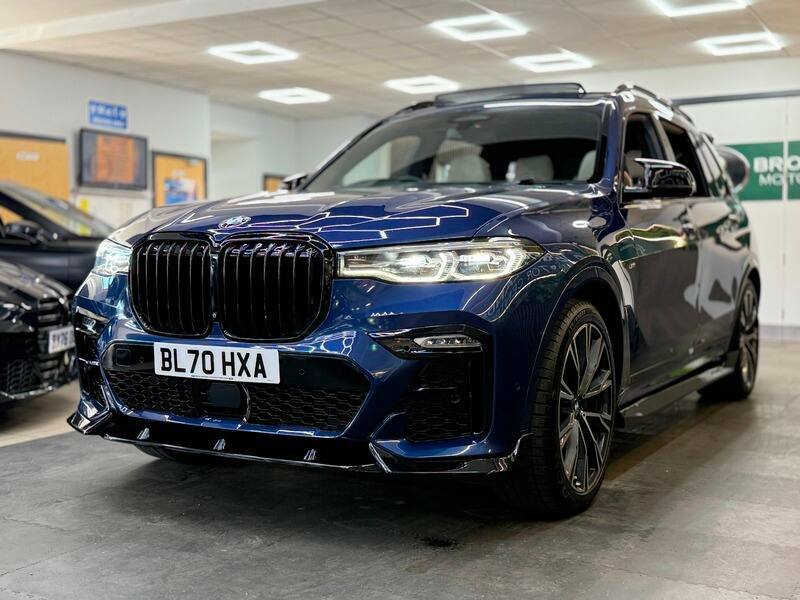 BMW X7 M50d 4X Services Huge Spec Blue #6