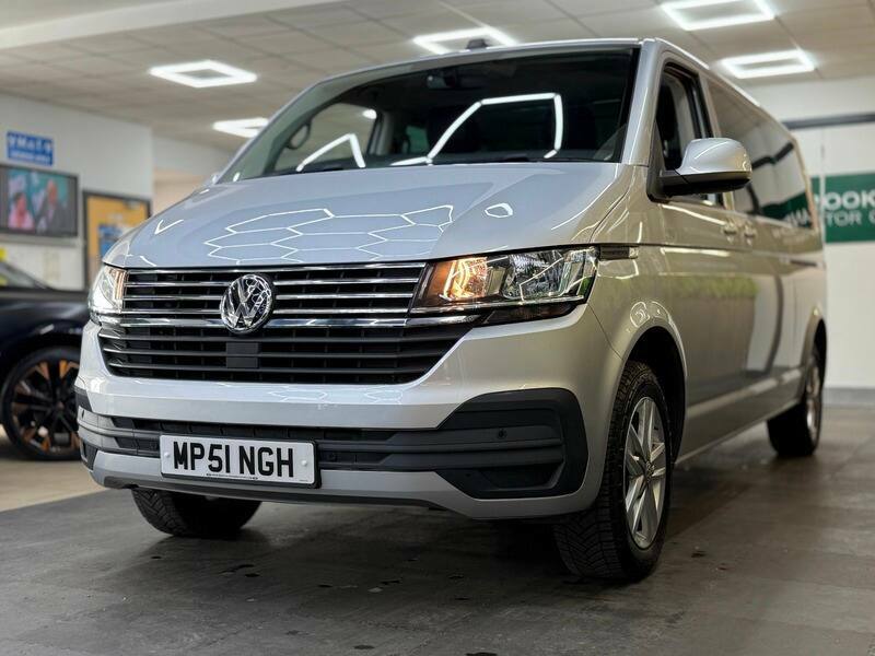 Volkswagen Transporter Shuttle Shuttle Se Tdi Stunning 9 Seater Silver #4