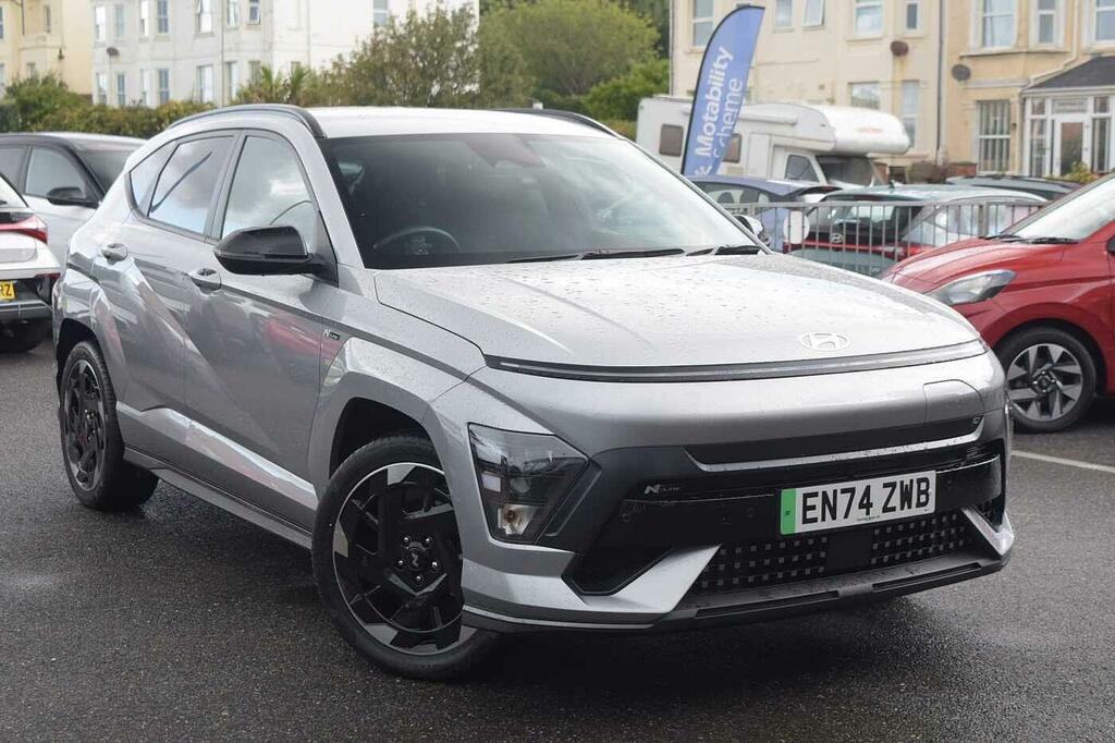 Hyundai Kona Hybrid White #2