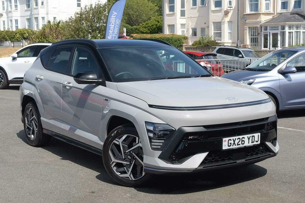 Hyundai Kona Hybrid White #6