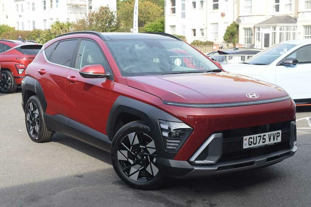 Hyundai Kona Hybrid White #5