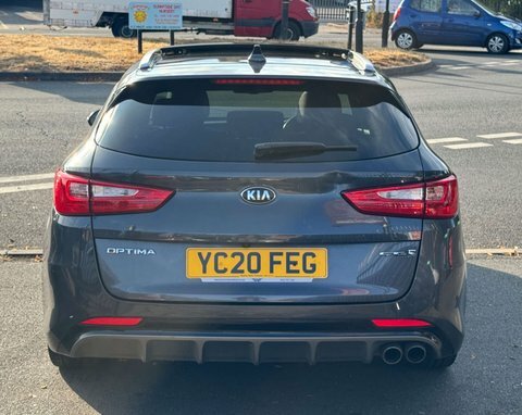 Kia Optima Estate Black #7