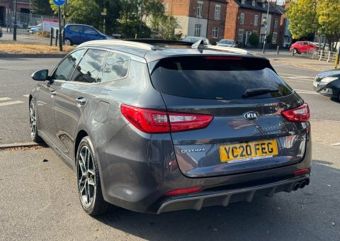 Kia Optima Estate Black #8