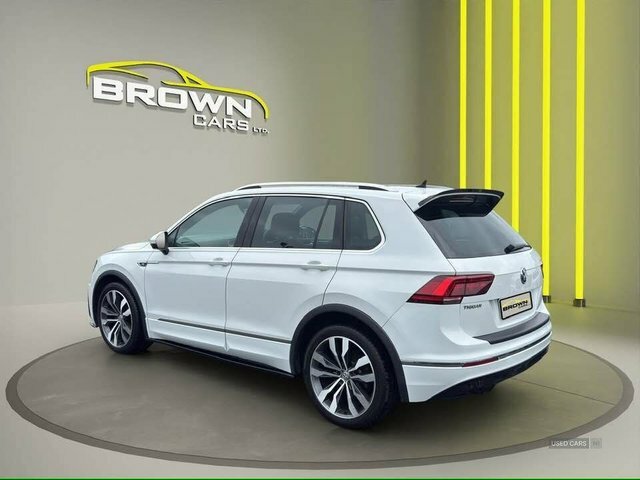 Volkswagen Tiguan 2.0 Tdi R-line Suv White #5