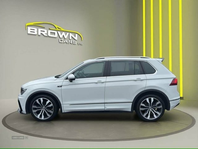 Volkswagen Tiguan 2.0 Tdi R-line Suv White #6