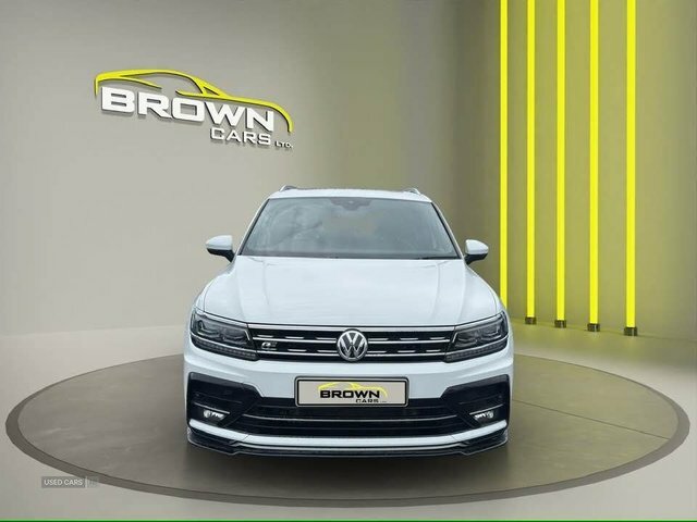 Volkswagen Tiguan 2.0 Tdi R-line Suv White #2