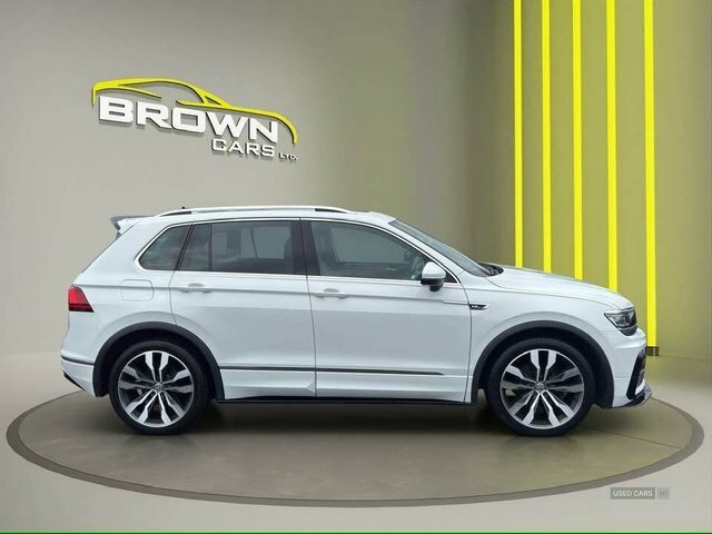 Volkswagen Tiguan 2.0 Tdi R-line Suv White #3