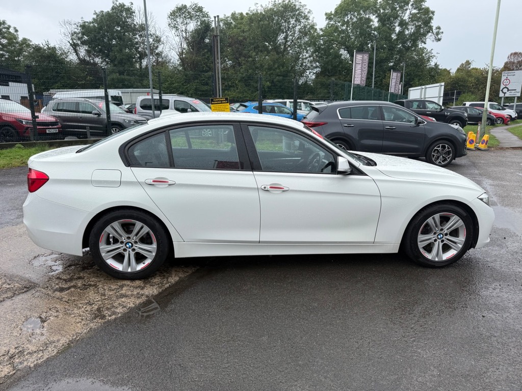 BMW 3 Series 320D Efficientdynamics Sport PE17KFA White #4