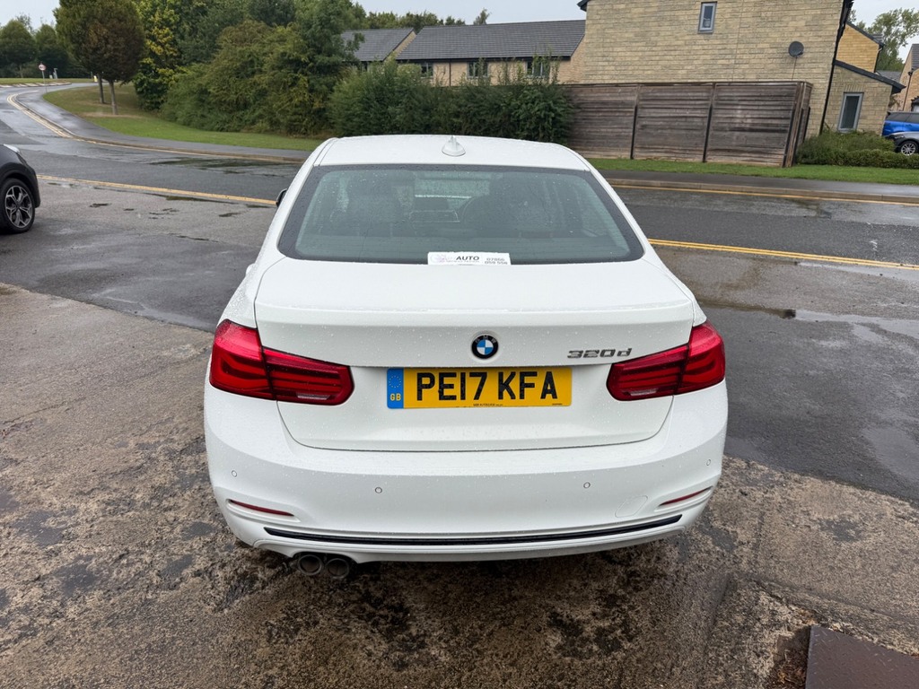 BMW 3 Series 320D Efficientdynamics Sport PE17KFA White #5