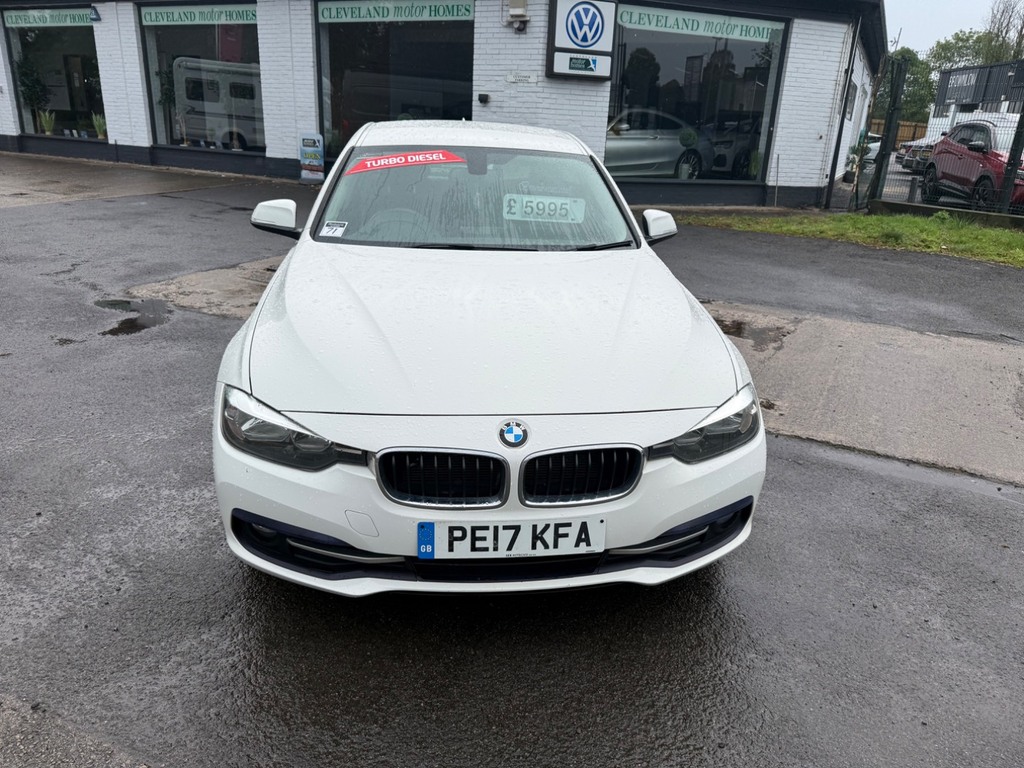 BMW 3 Series 320D Efficientdynamics Sport PE17KFA White #3