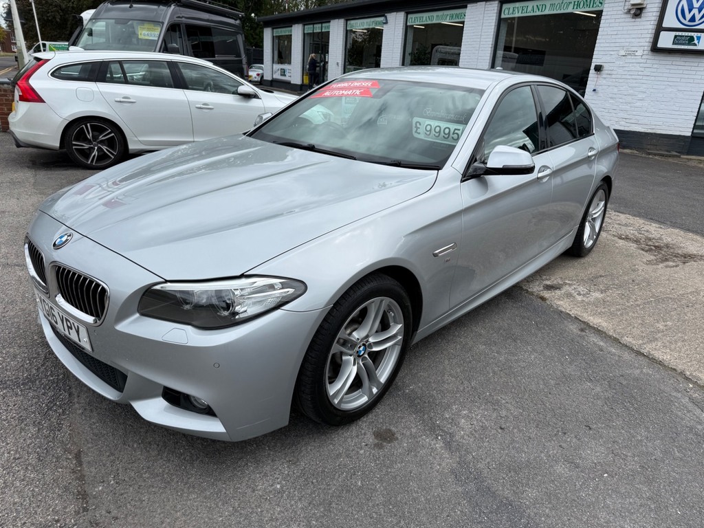 BMW 5 Series 520D 190 M Sport Step Silver