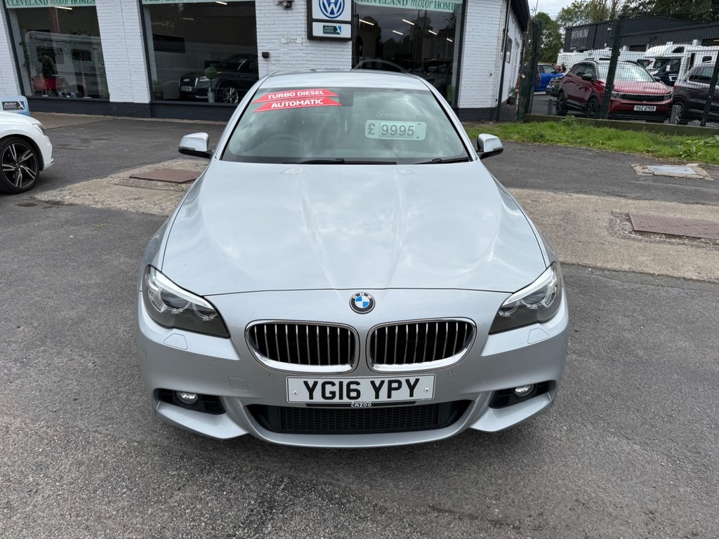 BMW 5 Series 520D 190 M Sport Step Silver #2