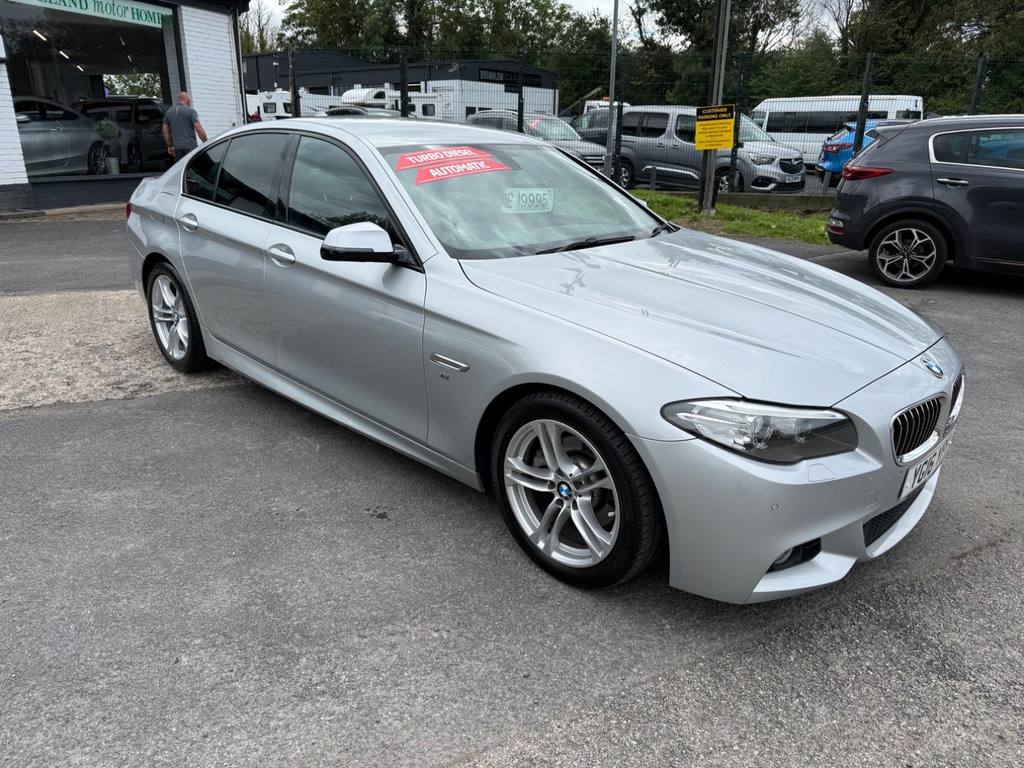 BMW 5 Series 520D 190 M Sport Step Silver #3