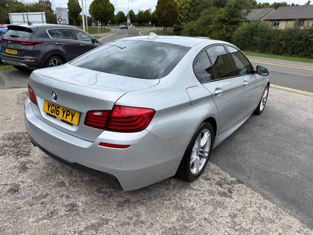 BMW 5 Series 520D 190 M Sport Step Silver #4