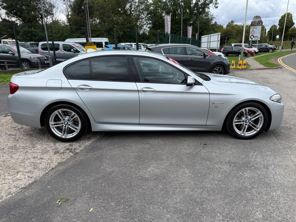 BMW 5 Series 520D 190 M Sport Step Silver #5