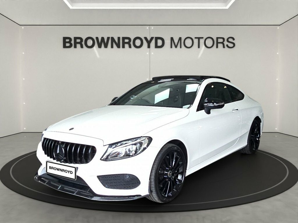 Mercedes-Benz C Class 2L Amg Line DF67UVG White #2