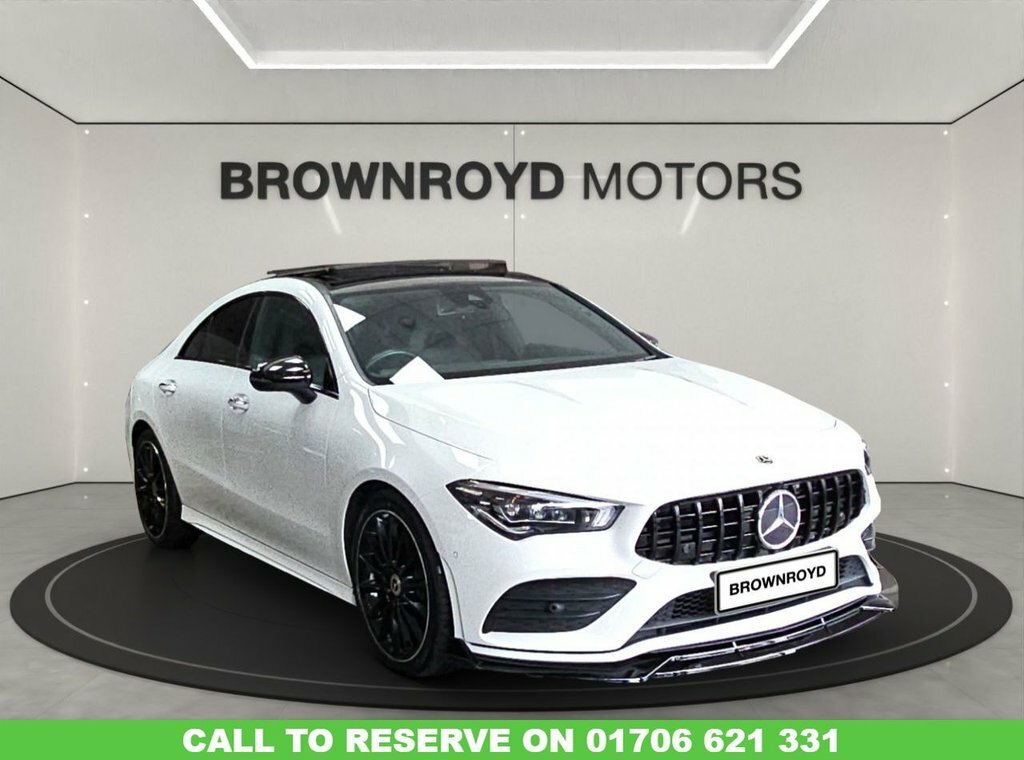 Mercedes-Benz CLA Class 2L Amg Line Night Edition White