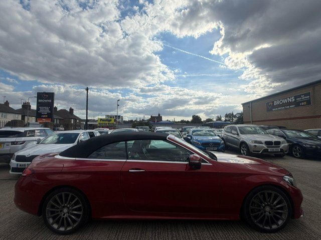 Mercedes-Benz C Class 2.1 C250d Amg Line Premium Plus Cabriolet G-tron Red #2