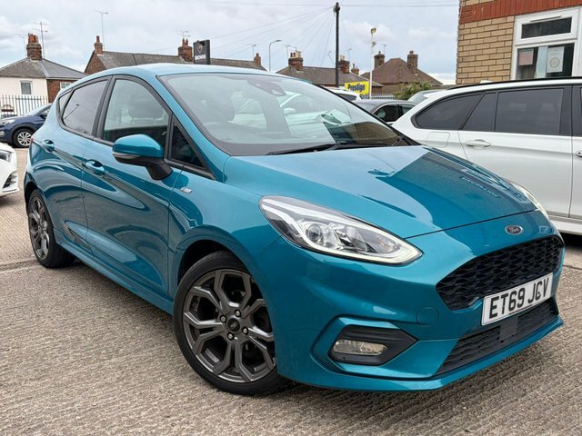 Ford Fiesta 1.0T Ecoboost St-line Euro 6 S S Blue