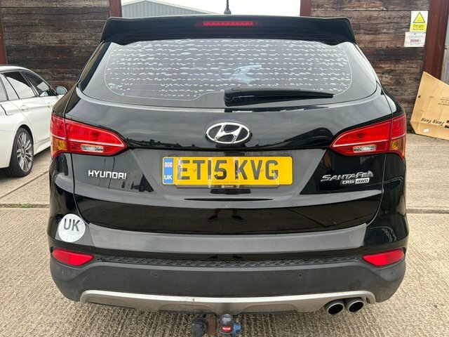 Hyundai Santa Fe 2.2 Crdi Se 4Wd Euro 5 5 Seat Black #4